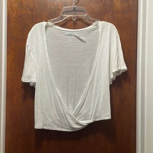 A casual shawl perfect for summer, color: white, size: small, brand: Kimchi Blue